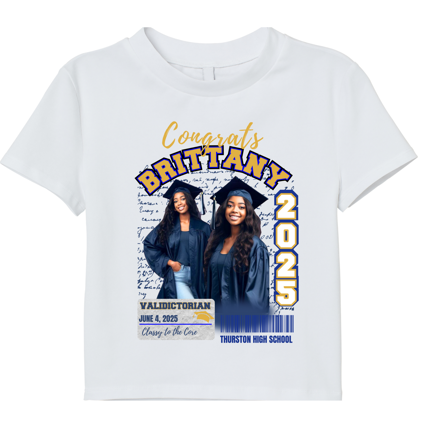 2025 Custom Graduation T-Shirts