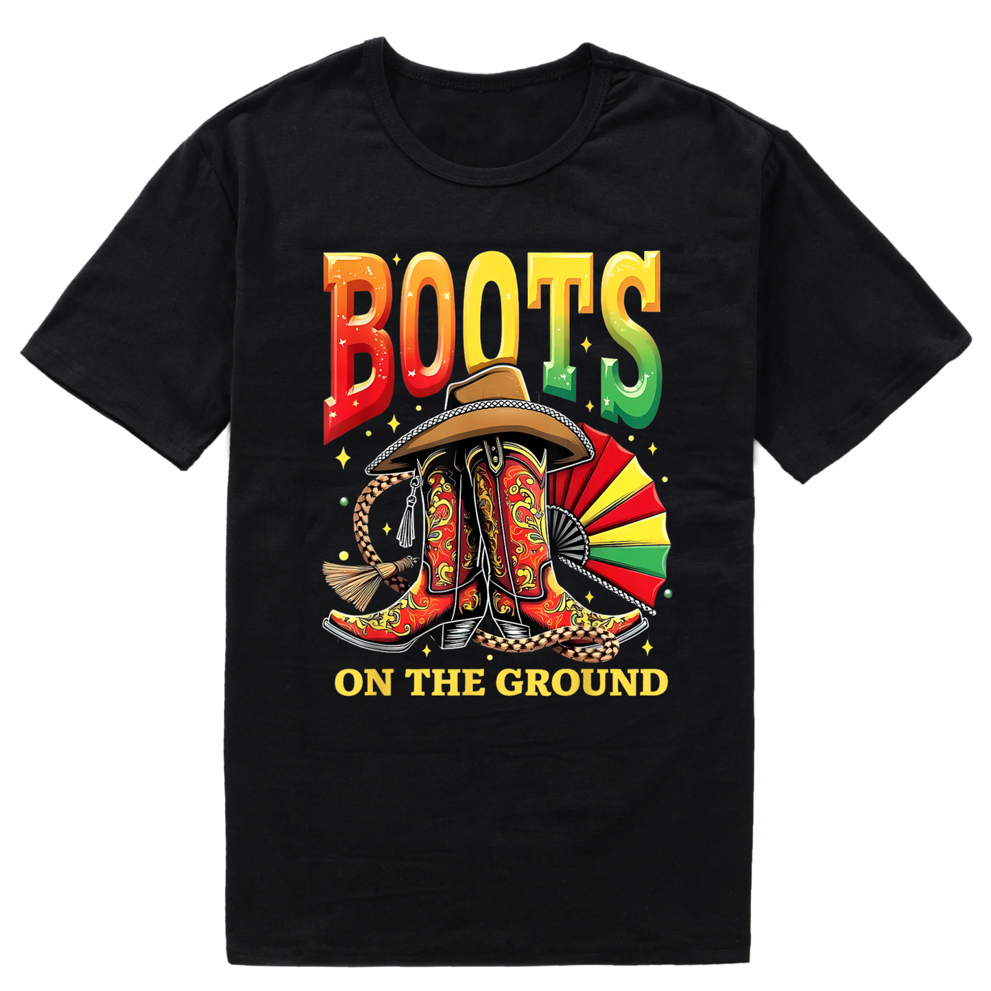 Boots on the Ground Short sleeve T-Shirts (Medium)