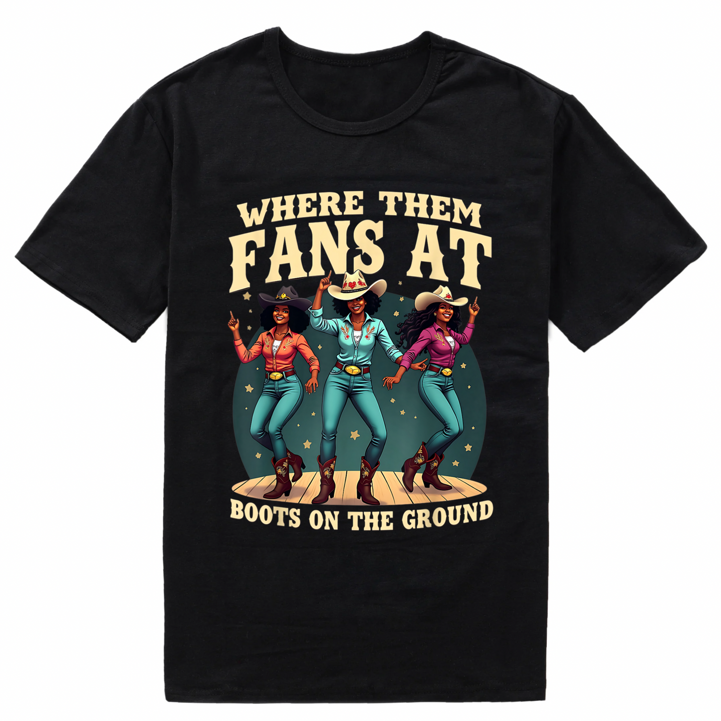 Boots on the Ground Short sleeve T-Shirts (Medium)