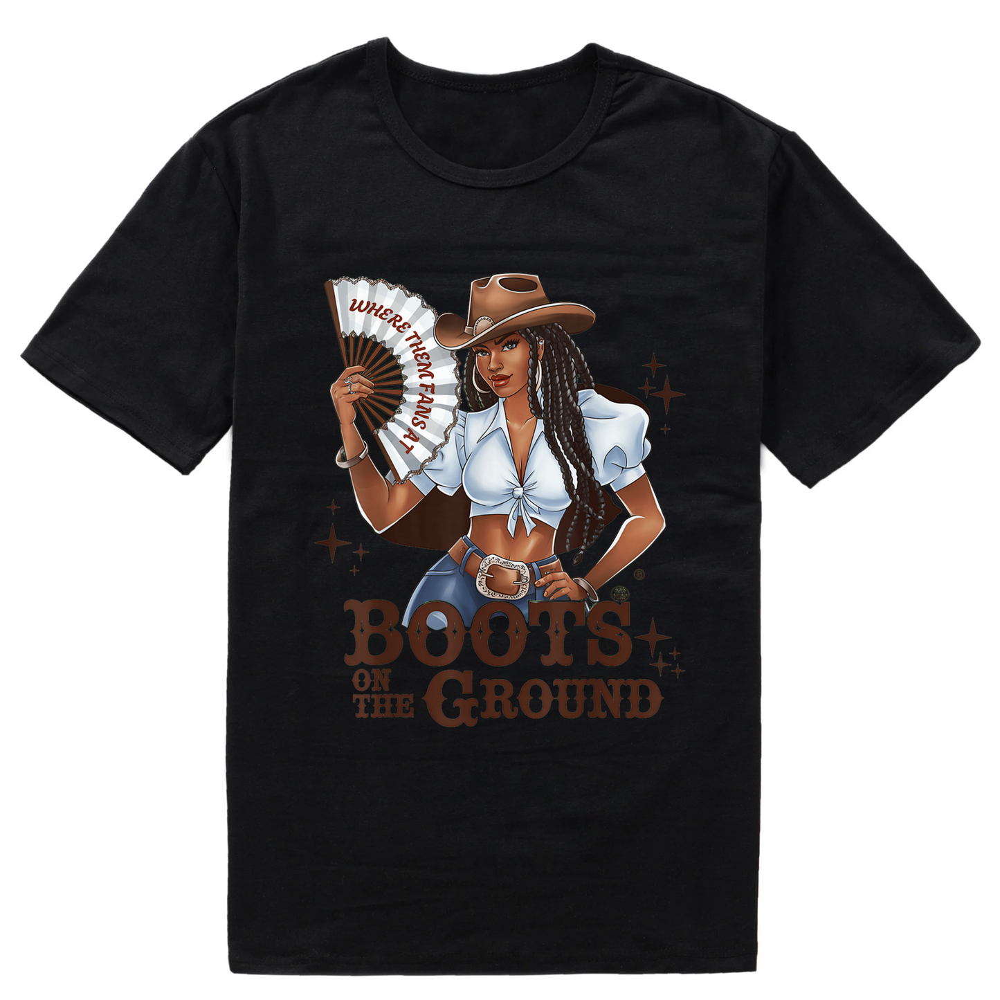 Boots on the Ground Short sleeve T-Shirts (Medium)