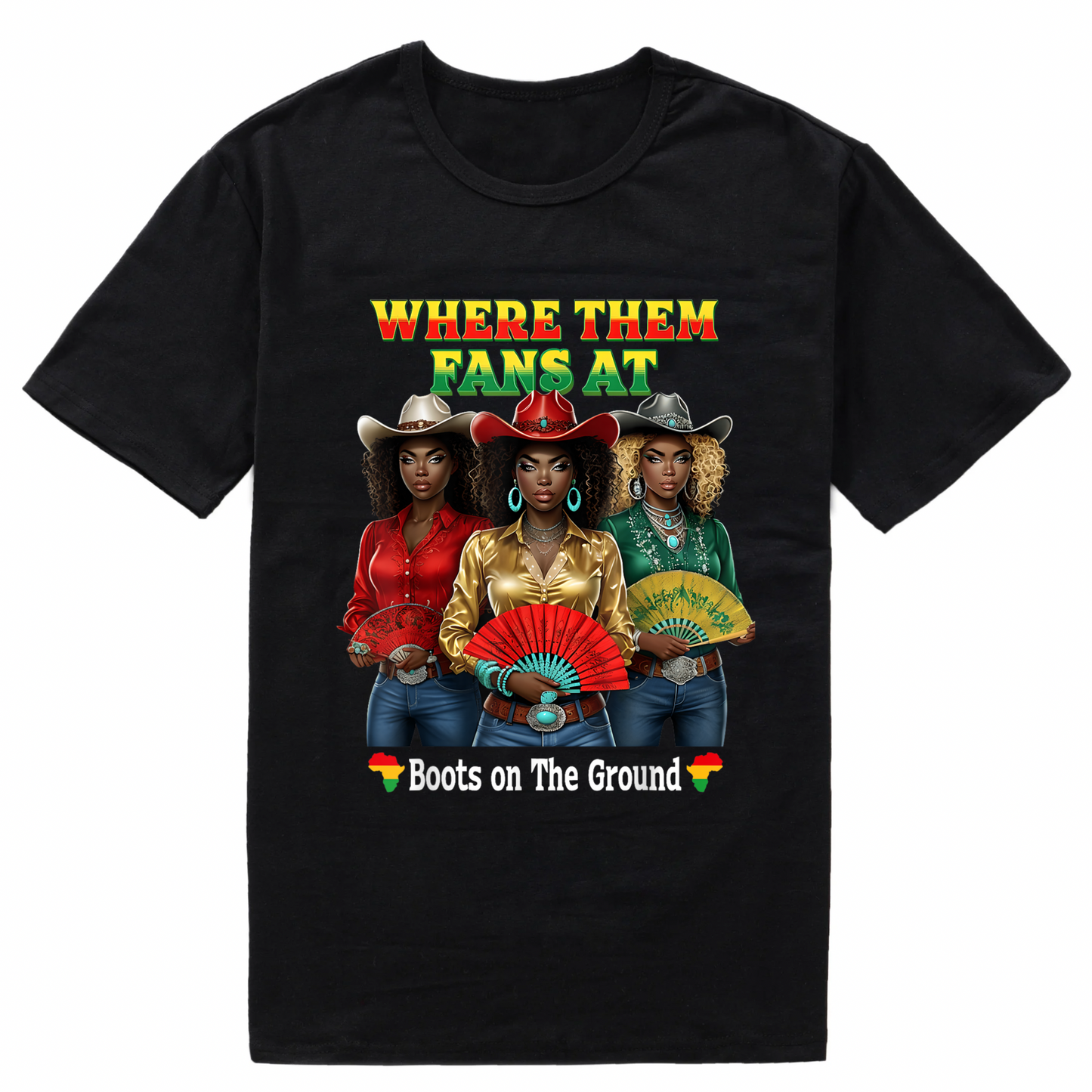 Boots on the Ground Short sleeve T-Shirts (Medium)