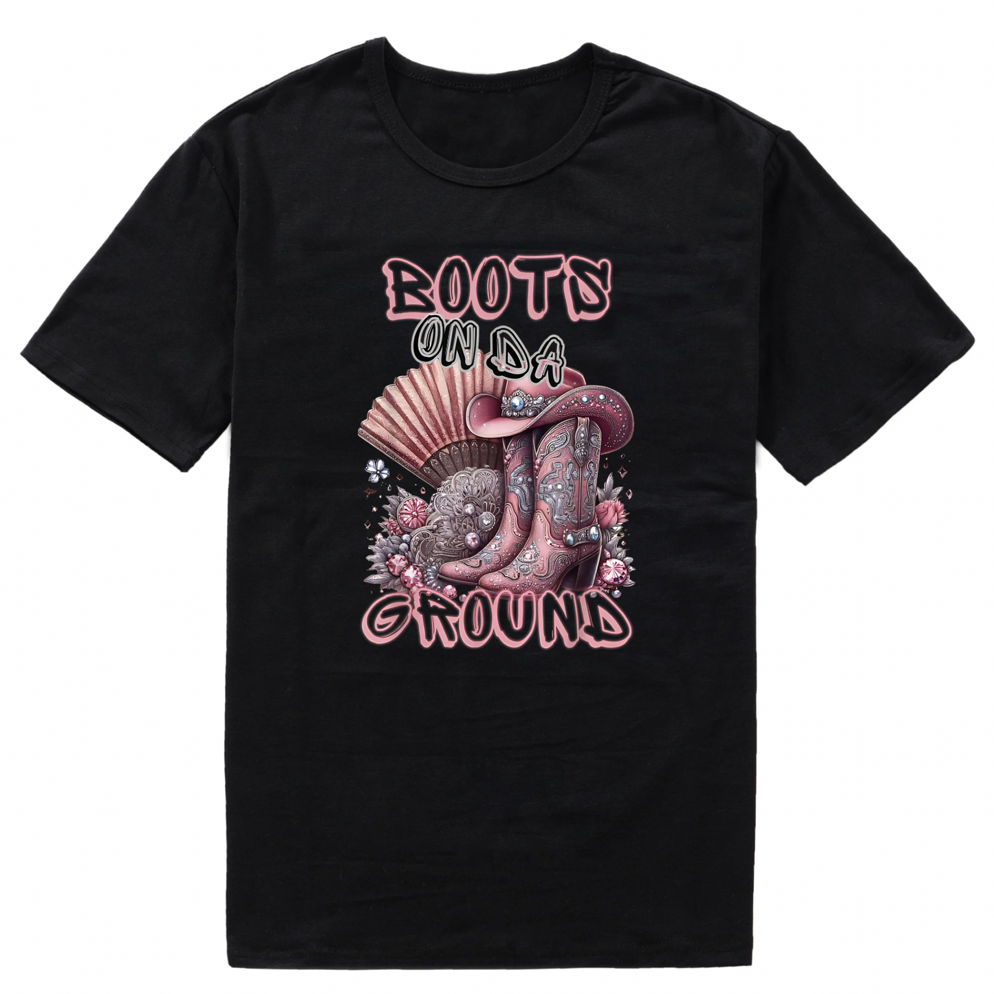 Boots on the Ground Short sleeve T-Shirts (Medium)