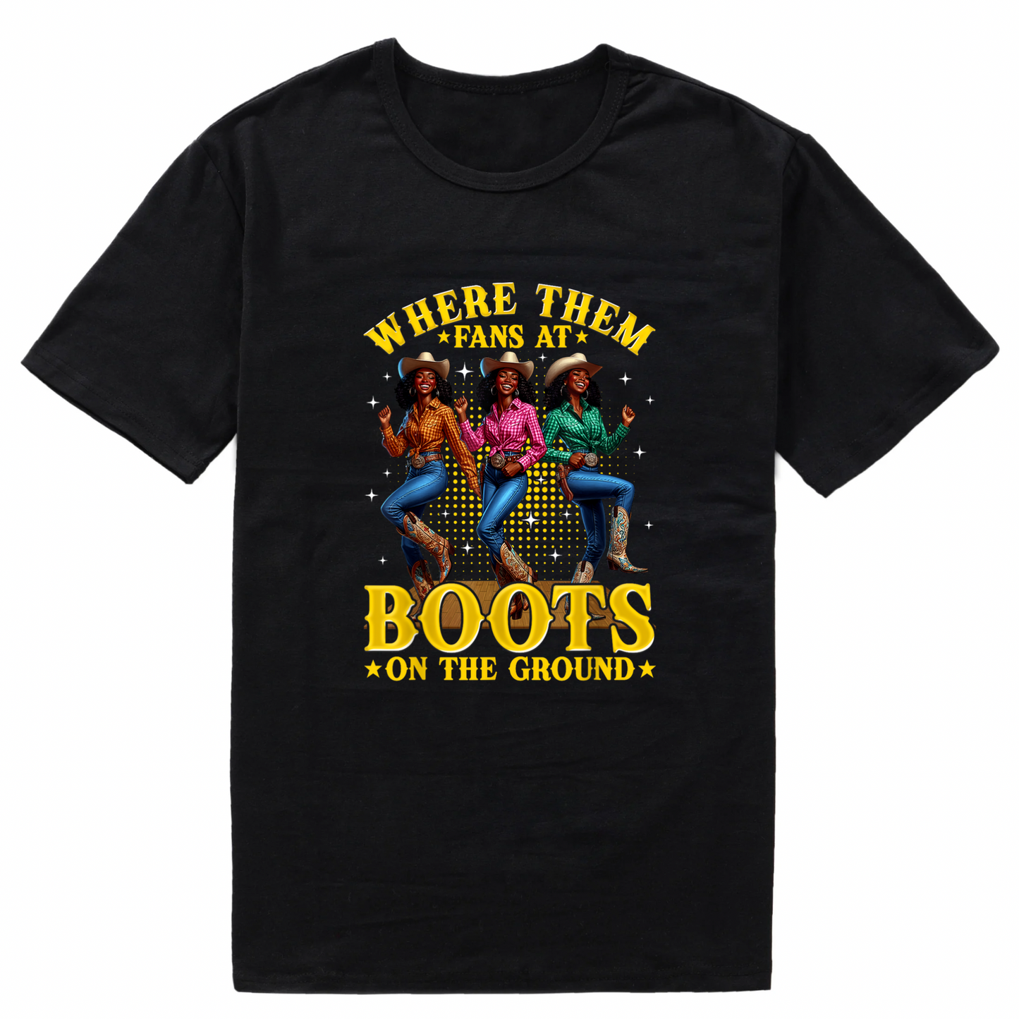 Boots on the Ground Short sleeve T-Shirts (Medium)