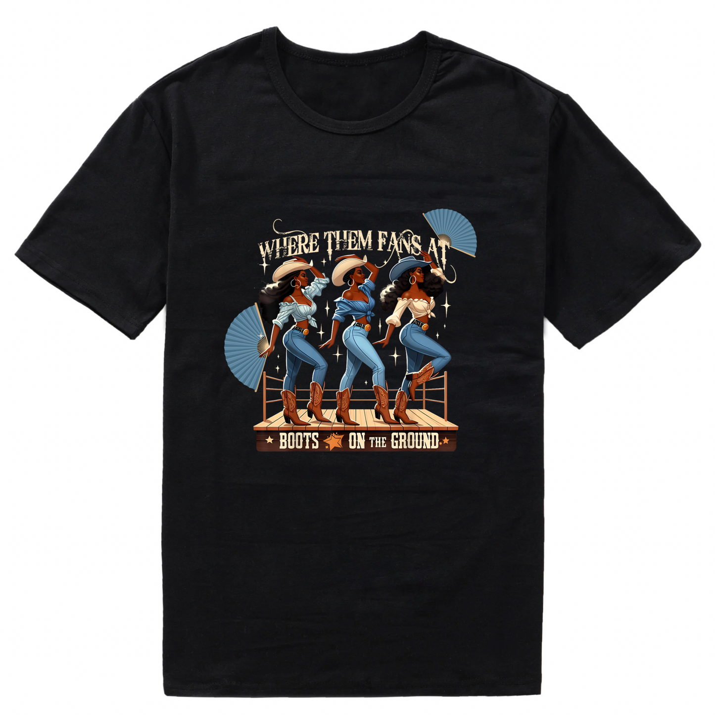 Boots on the Ground Short sleeve T-Shirts (Medium)
