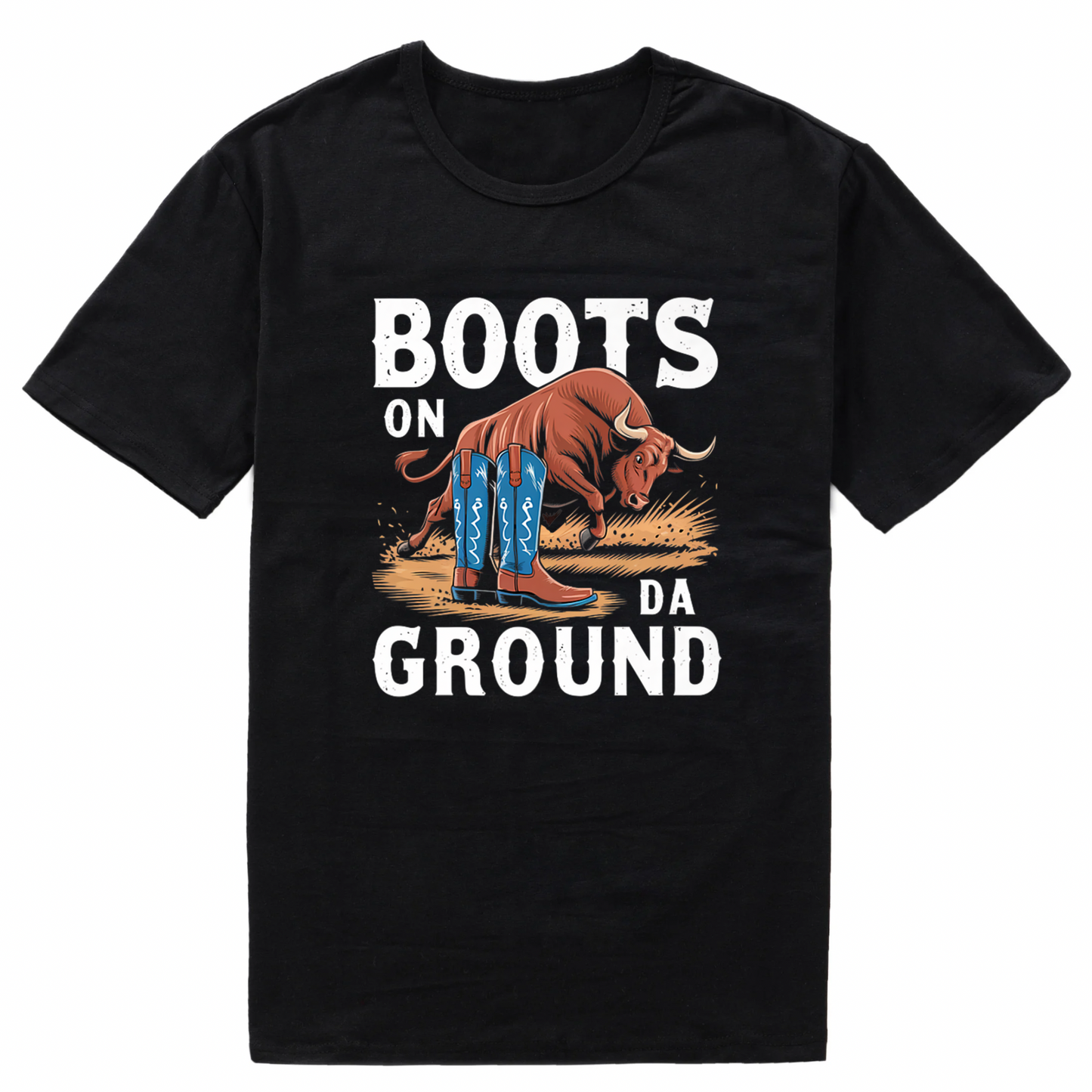 Boots on the Ground Short sleeve T-Shirts (Medium)