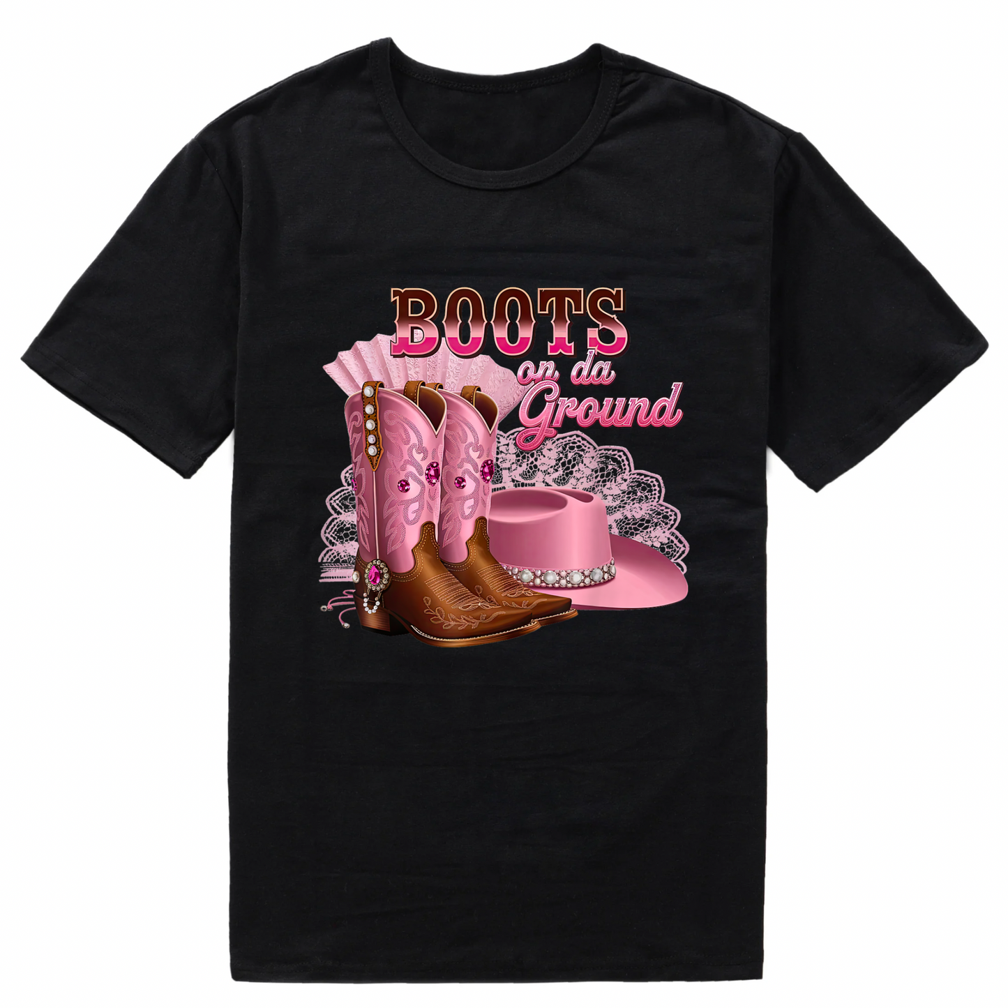 Boots on the Ground Short sleeve T-Shirts (Medium)