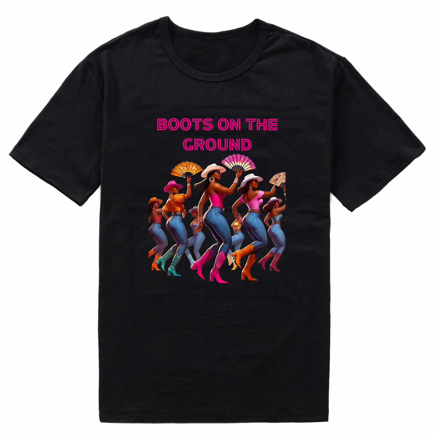 Boots on the Ground Short sleeve T-Shirts (Medium)